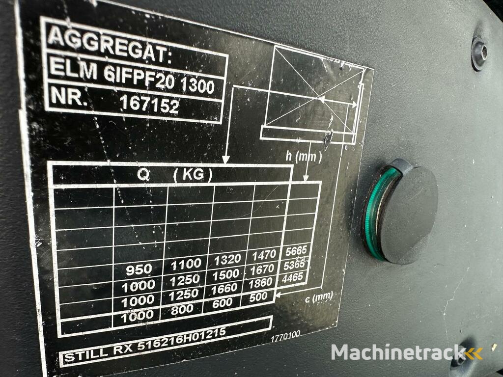 VS-22392 Elektrische Triplex heftruck Still RX20-20 BJ2017