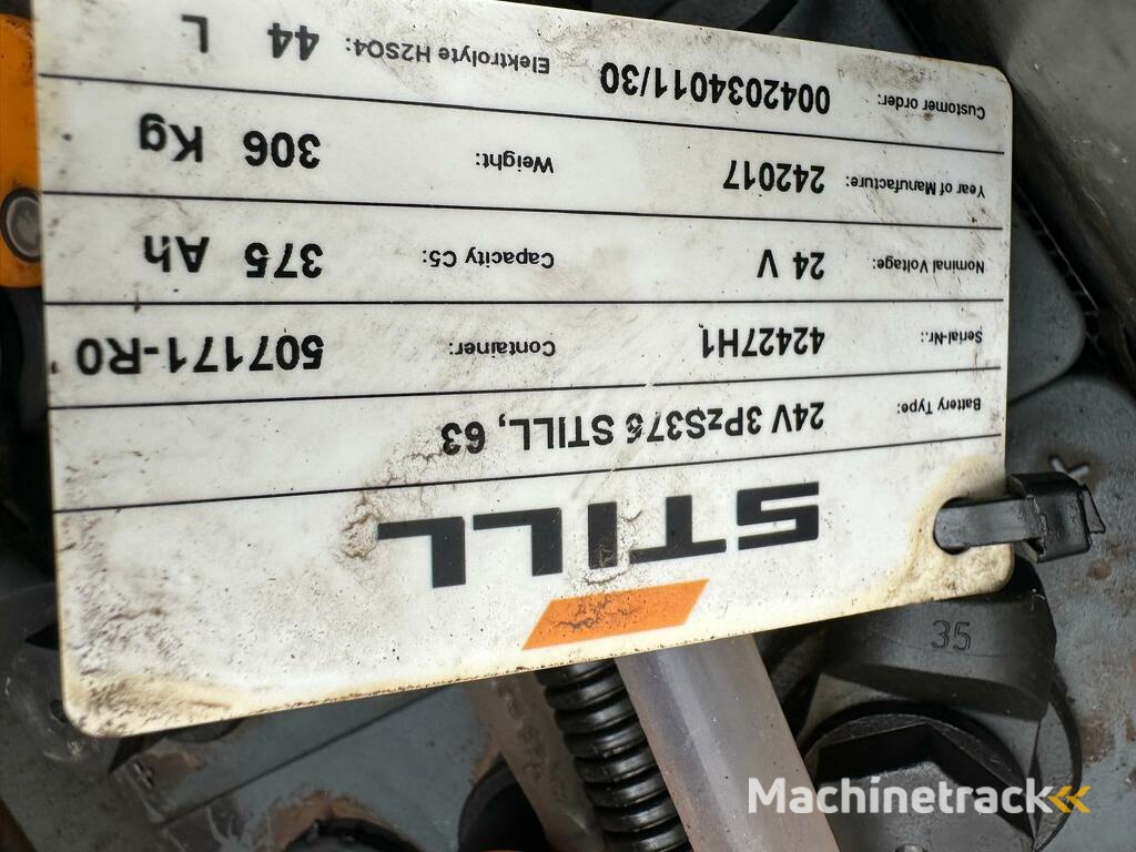 VS-22421 Elektrische triplex stapelaar Still EXVSF14 5016mm