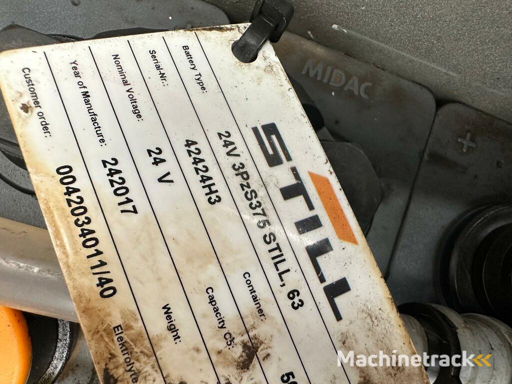 VS-22423  Elektrische triplex stapelaar Still EXVSF14 5016mm