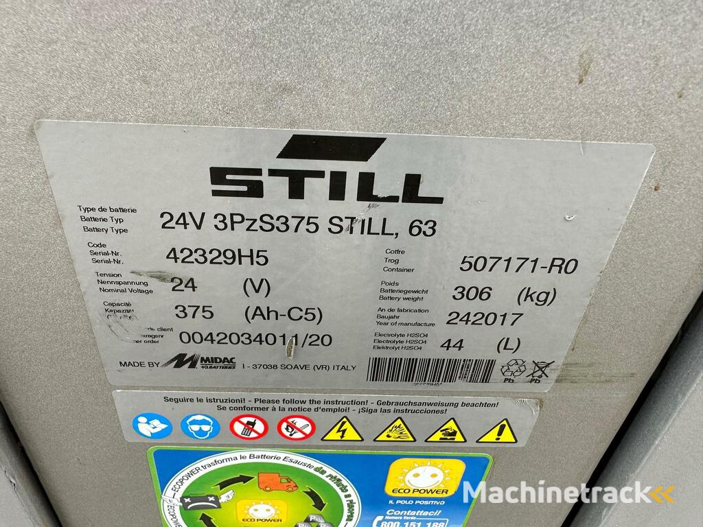 VS-22422  Elektrische triplex stapelaar Still EXVSF14 5016mm