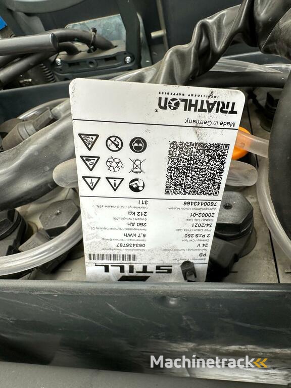 VS-22426 Elektrische DUO stapelaar Still bj2021 1.724mm weinig uren