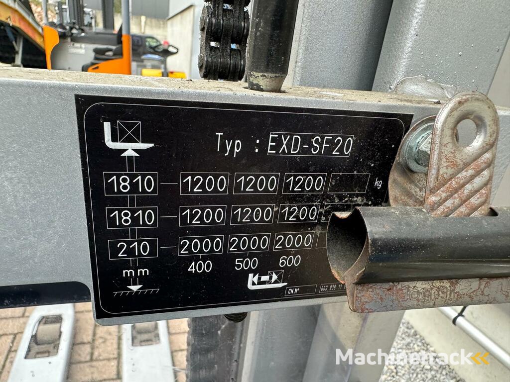 VS-22425 Elektrische DUO stapelaar Still bj2021 1.724mm weinig uren