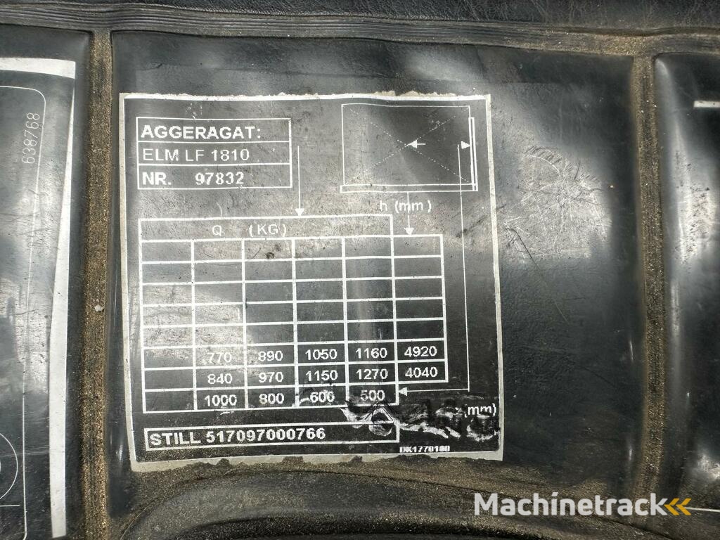 VS-22305 LPG triplex container Heftruck Still r70-16t