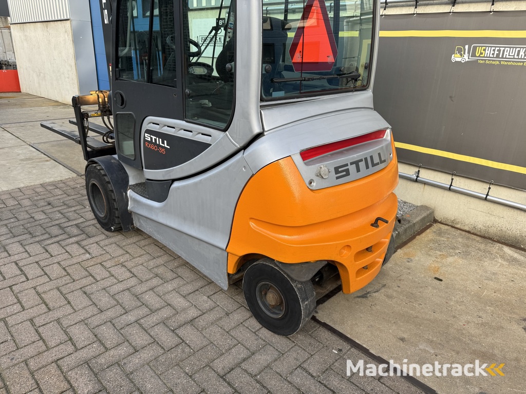 VS-22454 Elektrische triplex heftruck Still RX60-35 Hydraulic telescopic vorken