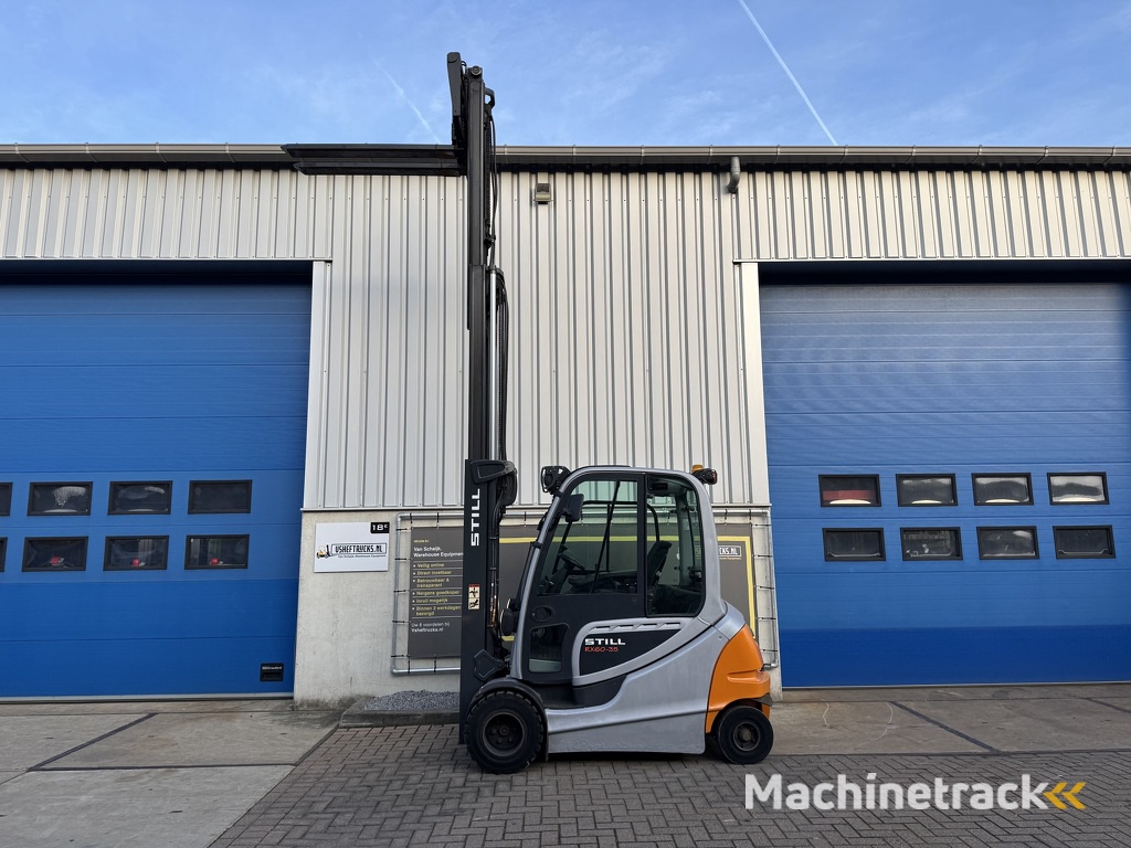 VS-22454 Elektrische triplex heftruck Still RX60-35 Hydraulic telescopic vorken