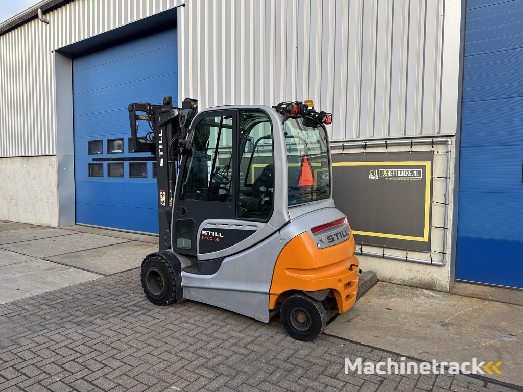 VS-22454 Elektrische triplex heftruck Still RX60-35 Hydraulic telescopic vorken