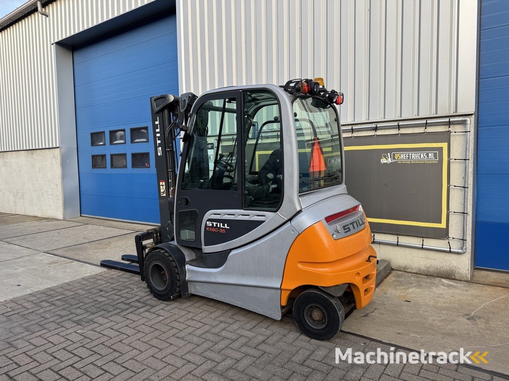 VS-22454 Elektrische triplex heftruck Still RX60-35 Hydraulic telescopic vorken