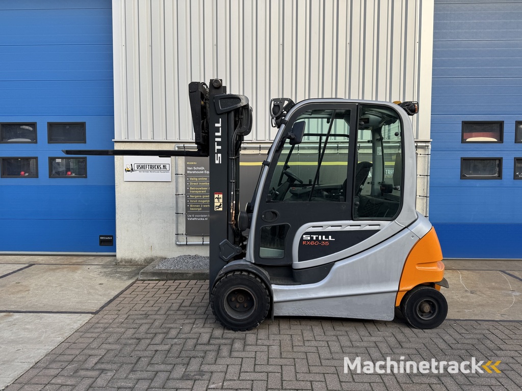 VS-22454 Elektrische triplex heftruck Still RX60-35 Hydraulic telescopic vorken