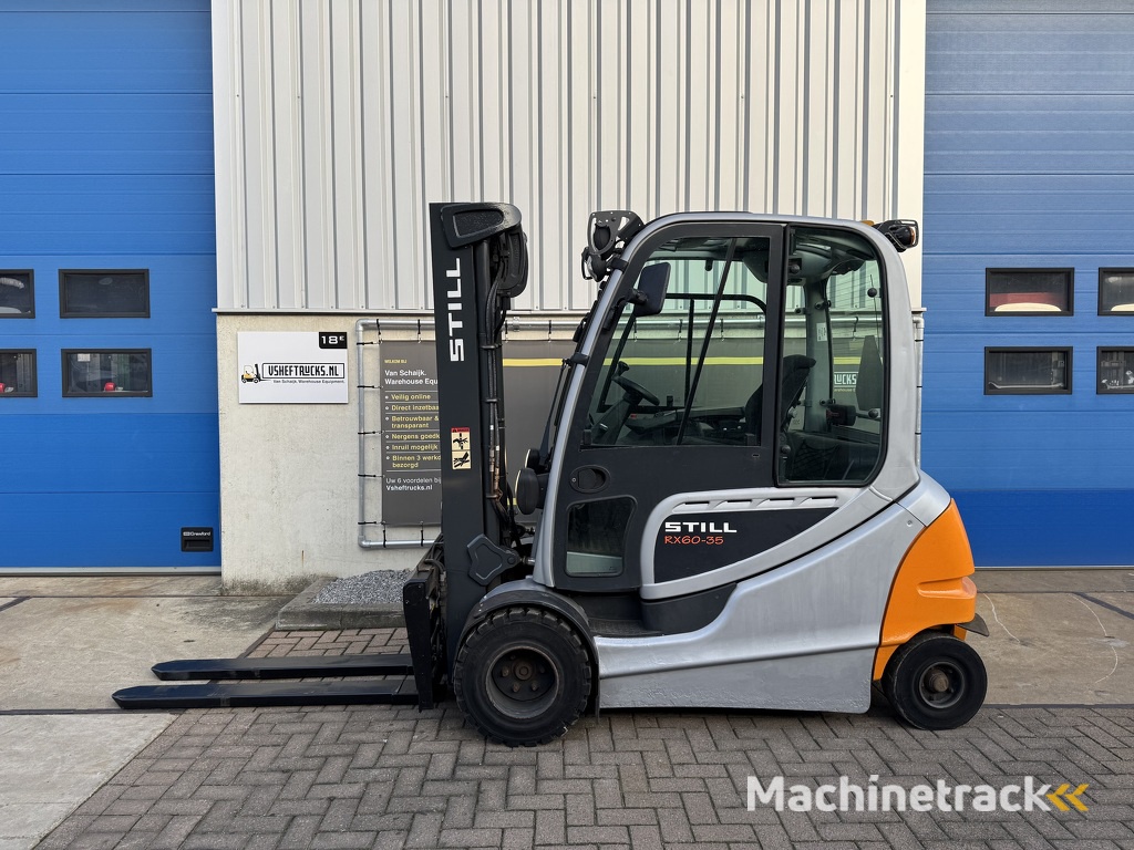 VS-22454 Elektrische triplex heftruck Still RX60-35 Hydraulic telescopic vorken