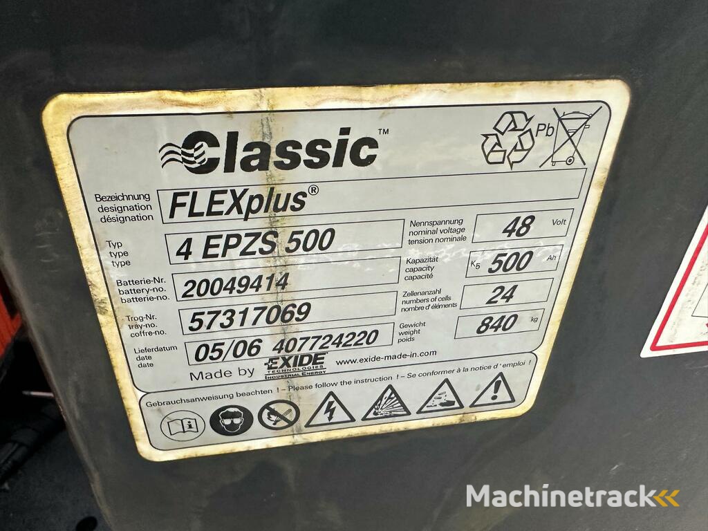 VS-22457 Reachtruck BT RRM14 Freelift 6300mm Sideshift