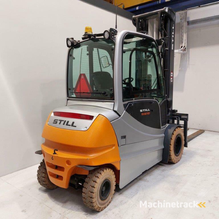 VS-22473 Elektrische Triplex heftruck Still RX60-50 vorkenspreider