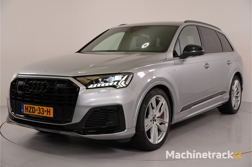 Audi Q7 60 TFSI e PHEV 463 pk quattro S-Line Sport/Plus | Trekhaak | Head-up | Adaptieve Cruise | Camera | Laser | Memory | /City/Tour pakket |