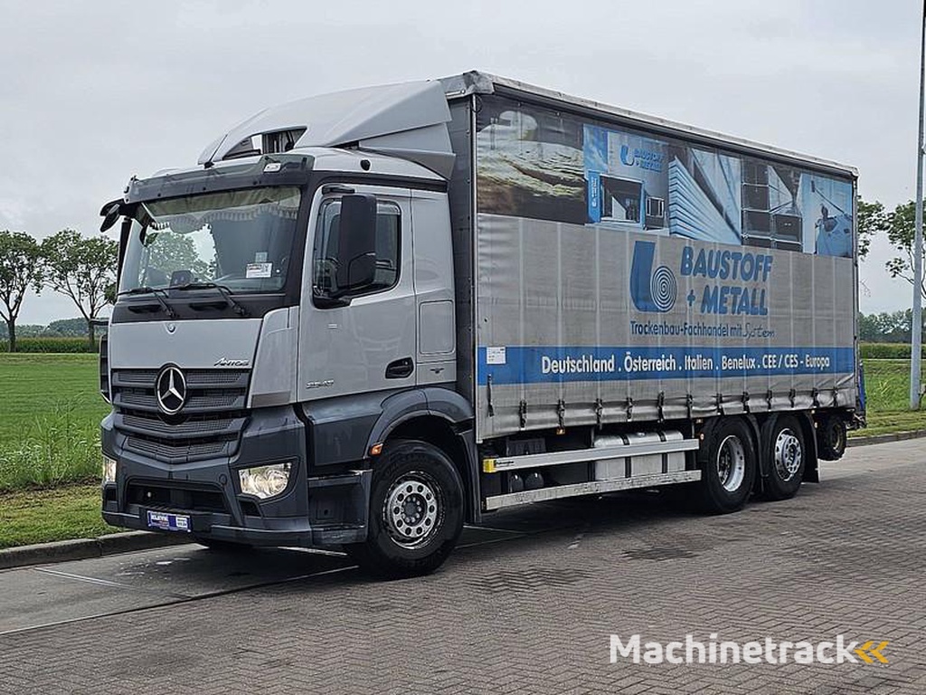 Mercedes ANTOS 2543 + FORKLIFT PALFINGER