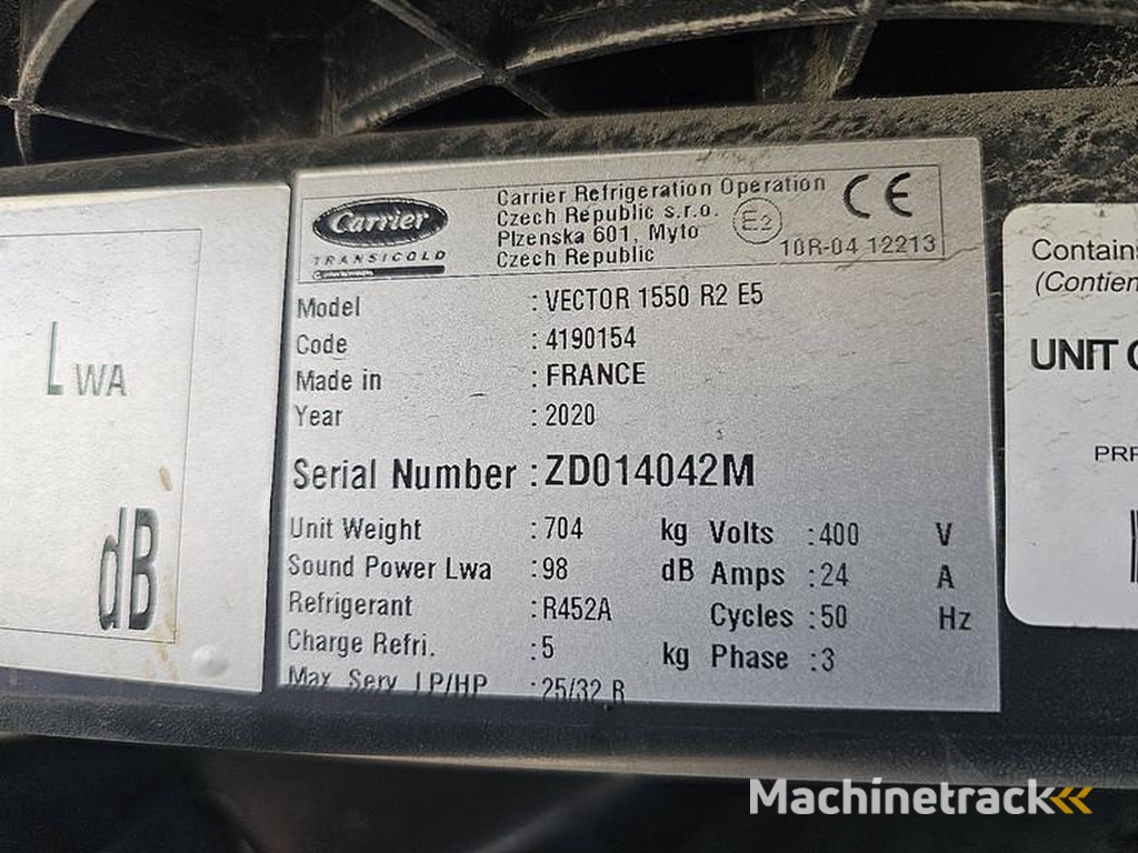 Schmitz-Cargobull SCB*S3B Carrier1550 D+E,Dopp