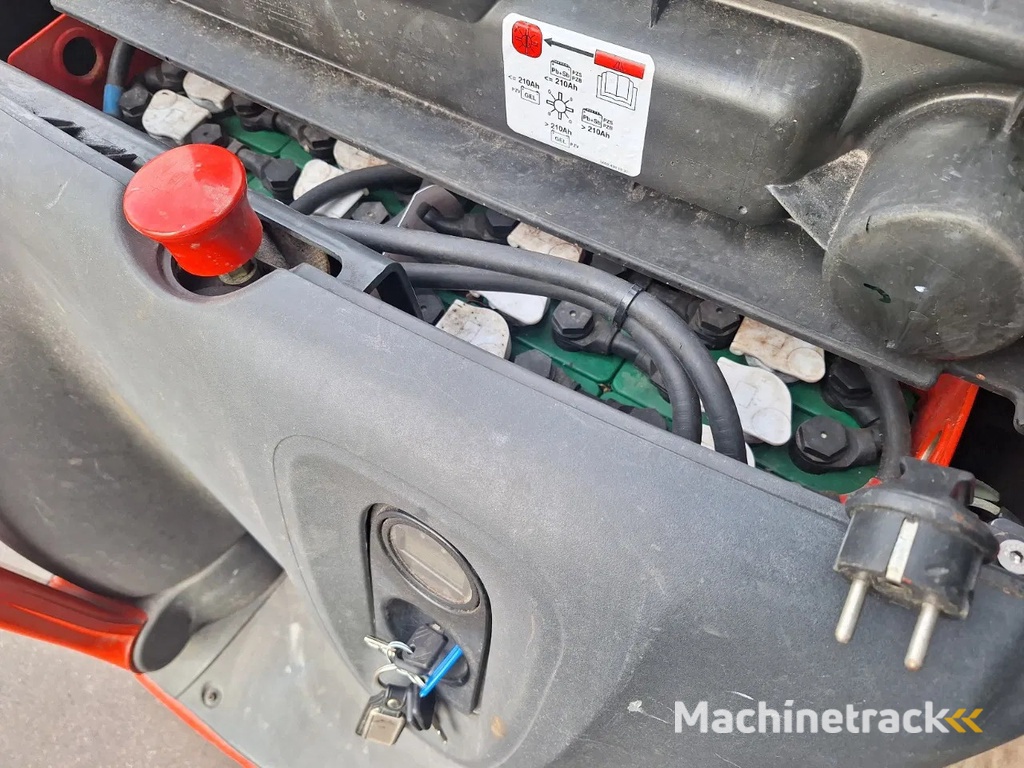 Linde Stapelaar 447 cm triplo, bj 2015 technisch in nieuwstaat! (0032)