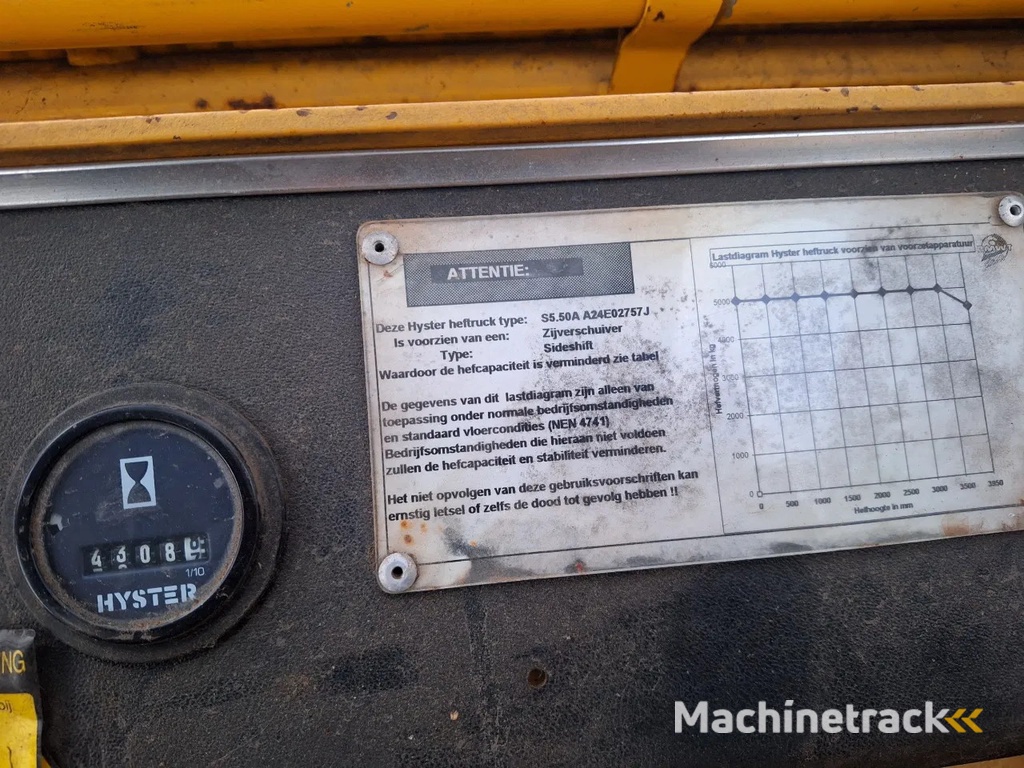 Hyster Heftruck 5.5 ton compacte truck (0020)