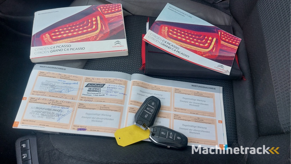 Citroën Grand C4 Picasso 1.6 HDi Exclusive 7 prs CLIMA/NAVI/PANO BJ 2014