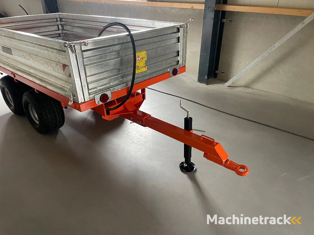 Panther Kipper mini compact tractor 2,5 ton Max tandemstel