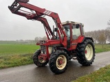 Minituur van Case IH International 845 XL met voorlader MARGE