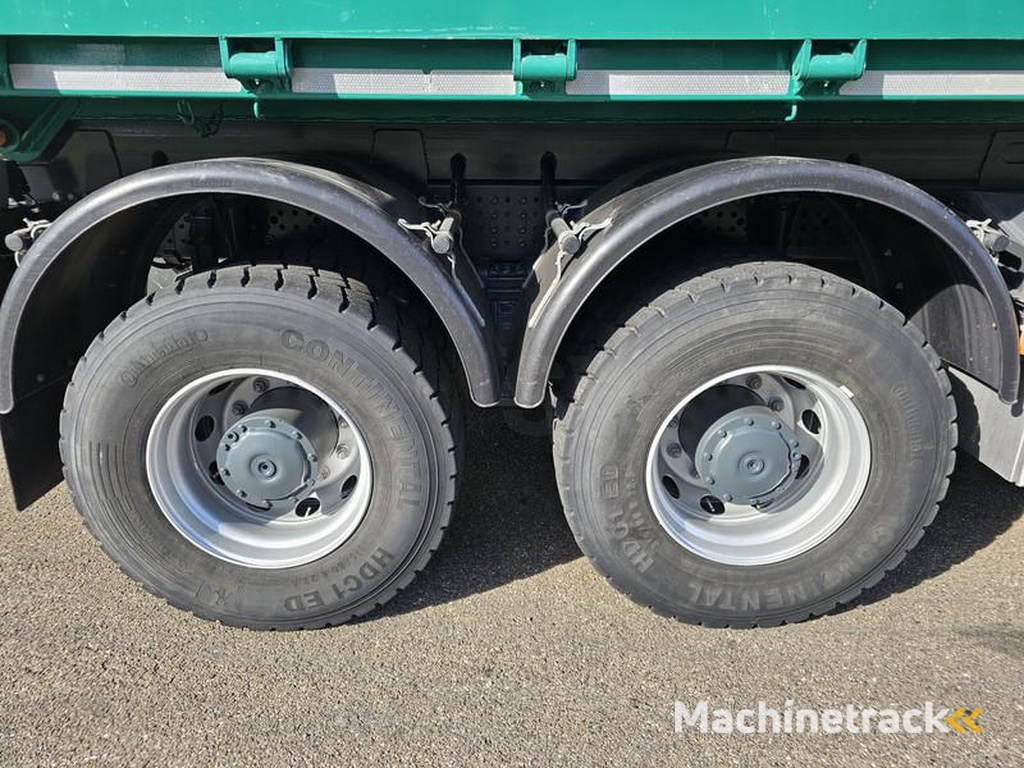 Mercedes AROCS 4145 / 8X6 / TIPPER + HMF CRANE