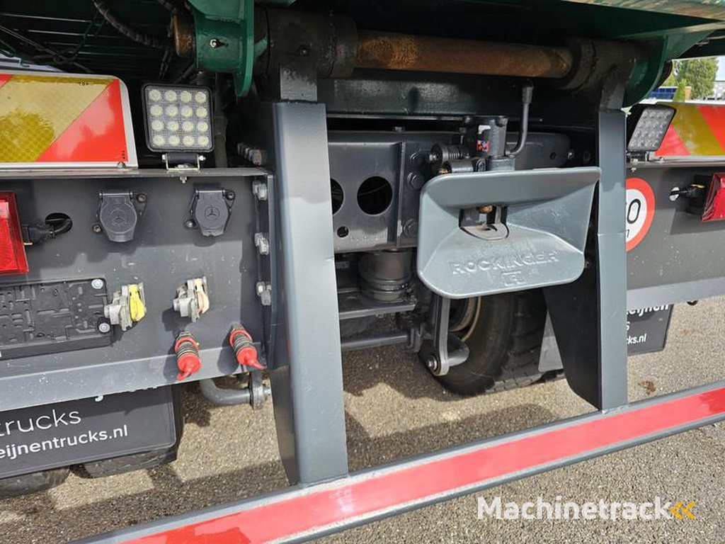 Mercedes AROCS 4145 / 8X6 / TIPPER + HMF CRANE