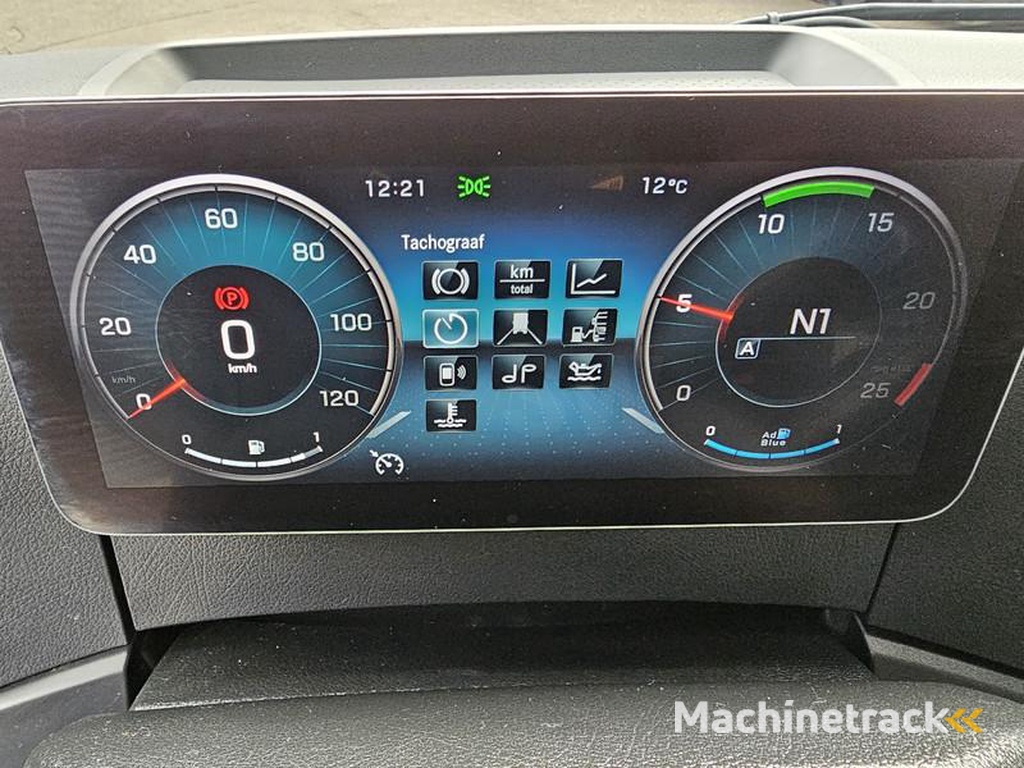 Mercedes AROCS 4145 / 8X6 / TIPPER + HMF CRANE