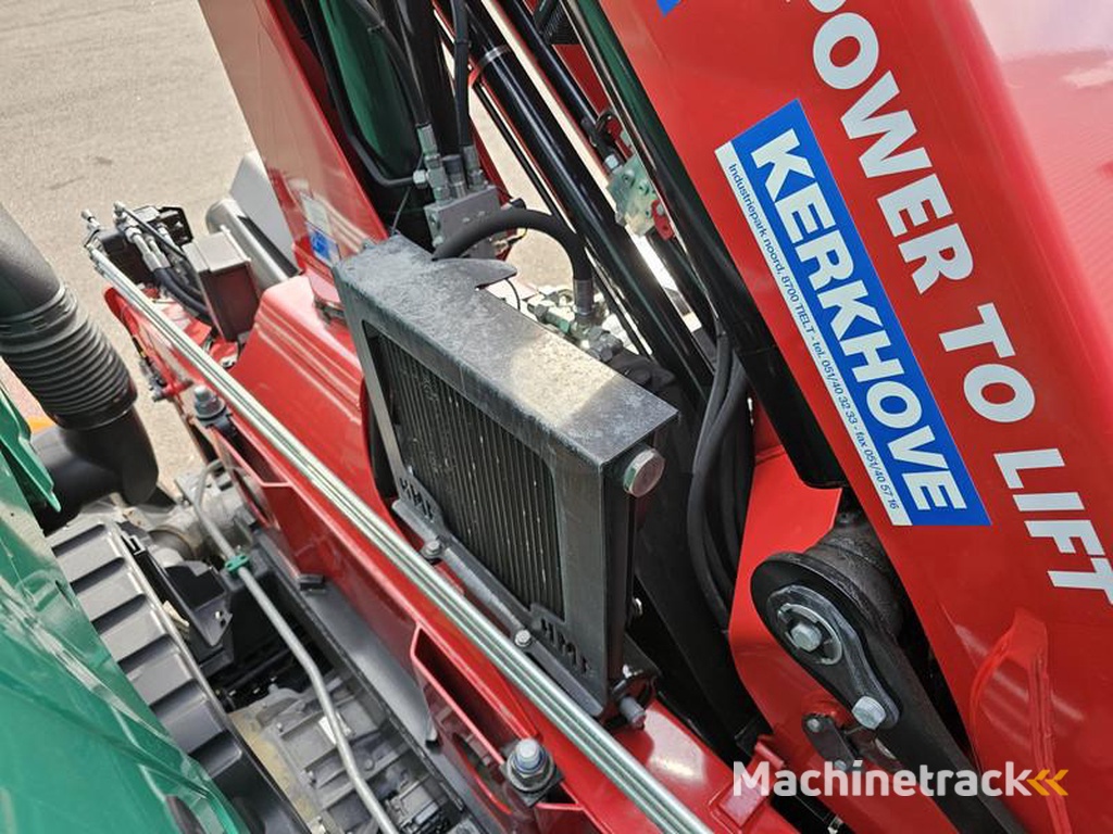 Mercedes AROCS 4145 / 8X6 / TIPPER + HMF CRANE