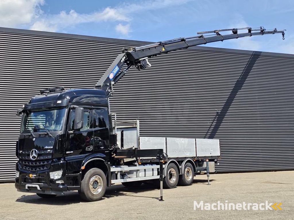Mercedes AROCS 2545 6x2 / HMF 32 TM / CRANE / KRAN