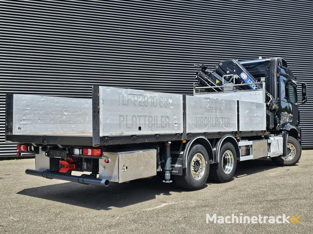 Mercedes AROCS 2545 6x2 / HMF 32 TM / CRANE / KRAN