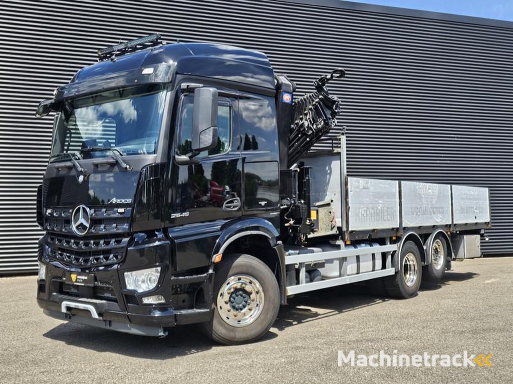 Mercedes AROCS 2545 6x2 / HMF 32 TM / CRANE / KRAN