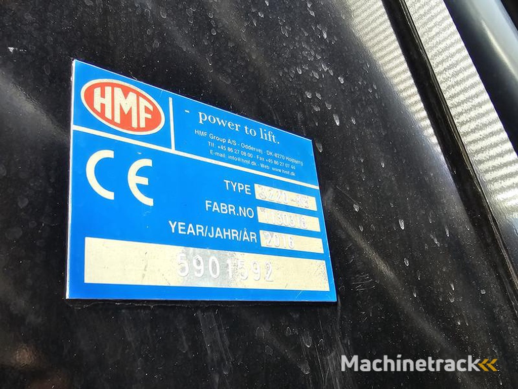 Mercedes AROCS 2545 6x2 / HMF 32 TM / CRANE / KRAN