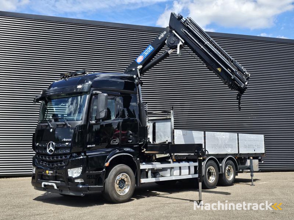 Mercedes AROCS 2545 6x2 / HMF 32 TM / CRANE / KRAN