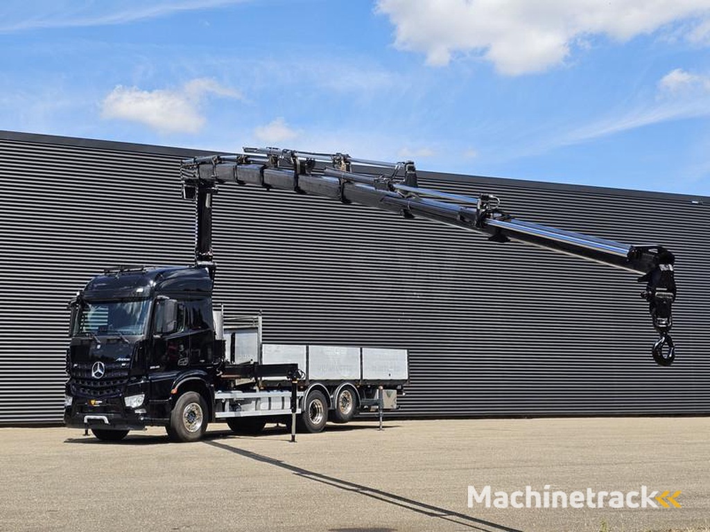 Mercedes AROCS 2545 6x2 / HMF 32 TM / CRANE / KRAN