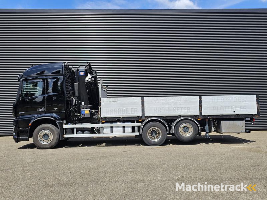 Mercedes AROCS 2545 6x2 / HMF 32 TM / CRANE / KRAN