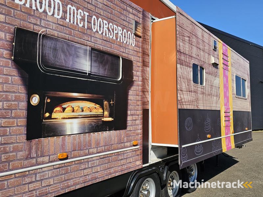 Scania P-280-trailer-2-X-SLIDE-OUT-CAMPER-WOHNMOBIL