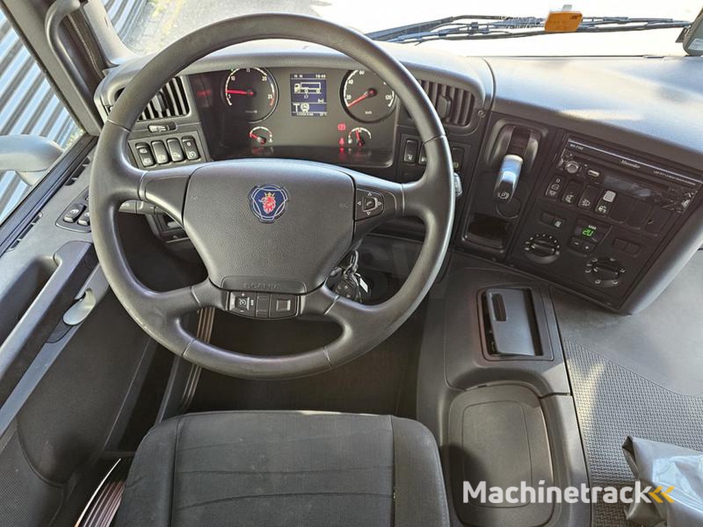 Scania P-280-trailer-2-X-SLIDE-OUT-CAMPER-WOHNMOBIL