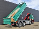 Thumbnail of Mercedes AROCS 4145 / 8X6 / TIPPER + HMF CRANE