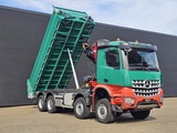 Thumbnail of Mercedes AROCS 4145 / 8X6 / TIPPER + HMF CRANE