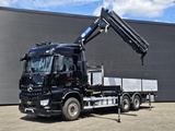 Minituur van Mercedes AROCS 2545 6x2 / HMF 32 TM / CRANE / KRAN