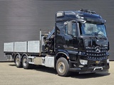 Minituur van Mercedes AROCS 2545 6x2 / HMF 32 TM / CRANE / KRAN