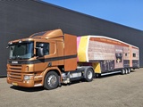 Minituur van Scania P-280-trailer-2-X-SLIDE-OUT-CAMPER-WOHNMOBIL