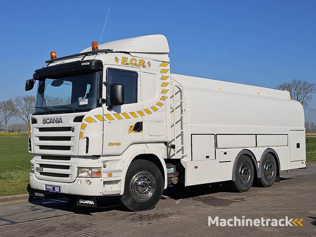 SCANIA R480 6x4 water 18600 ltr