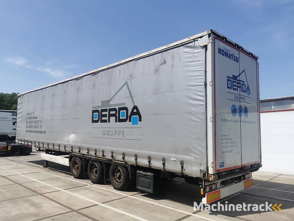 KRONE SD24 MEGALINER bpw lift axle edscha