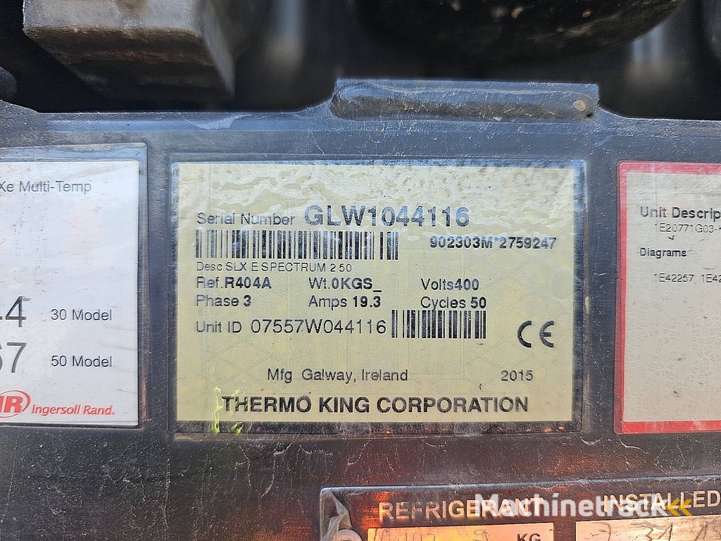 SCHMITZ SKO 24 ladebordwand