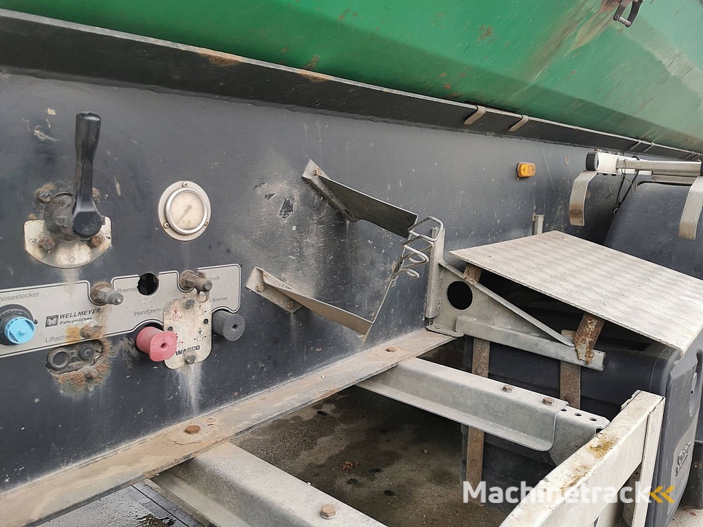 WELLMEYER 50M3 STEEL saf lift axle