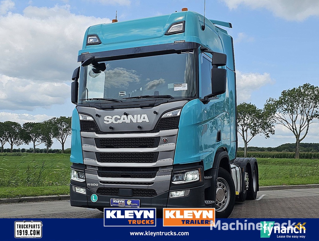 SCANIA R500 6x2/4 ret. leather