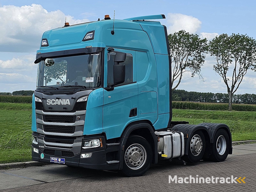 SCANIA R500 6x2/4 ret. leather