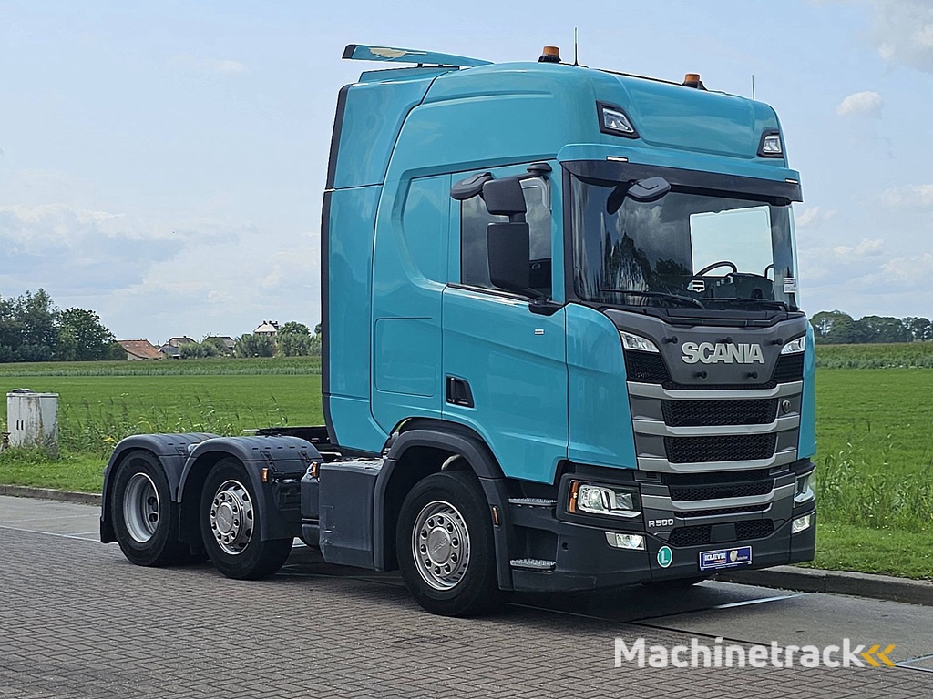 SCANIA R500 6x2/4 ret. leather