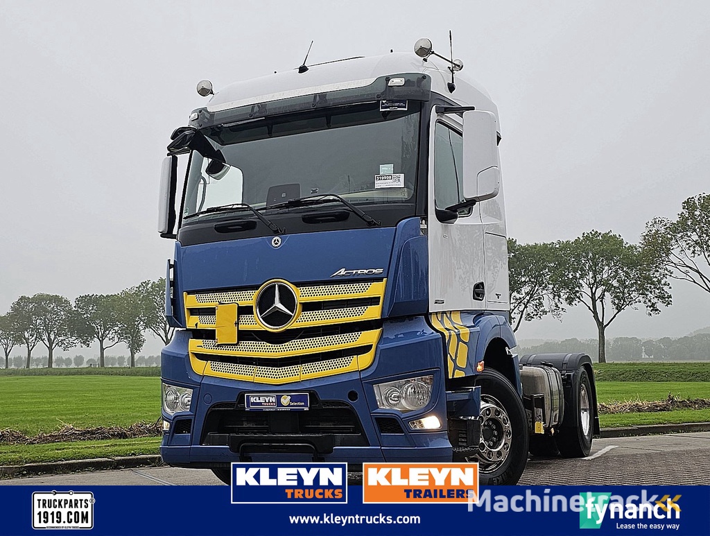 MERCEDES-BENZ ACTROS 1843 LS alcoa's pto+hydr.