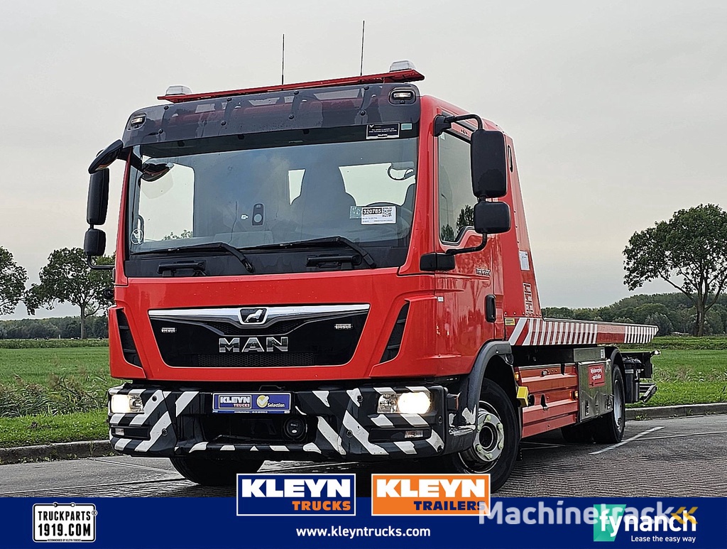 M.A.N. 12.220 TGL bottie platform+tow